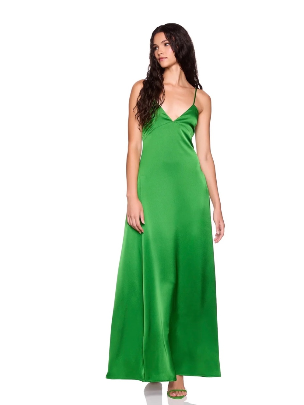 SUSANA MONACO
SATIN SLIP DRESS | SHAMROCK